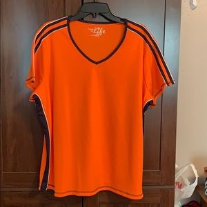 Ladies athletic top.